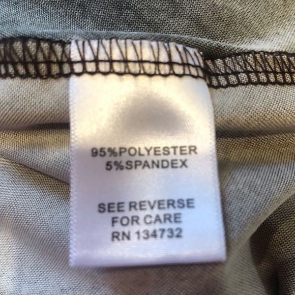 Allie & Rob tie dye shark bite hem 3/4 sle… - Picture 6 of 8